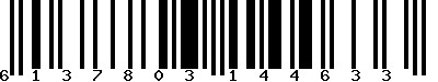 EAN-13 : 6137803144633