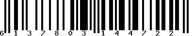 EAN-13 : 6137803144722