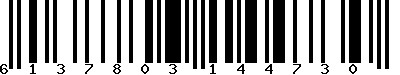EAN-13 : 6137803144730