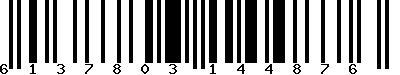 EAN-13 : 6137803144876