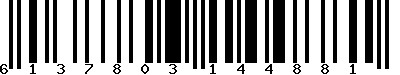 EAN-13 : 6137803144881