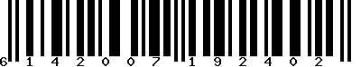 EAN-13 : 6142007192402