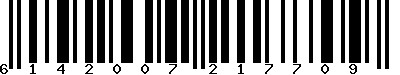 EAN-13 : 6142007217709