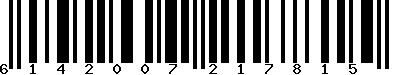 EAN-13 : 6142007217815