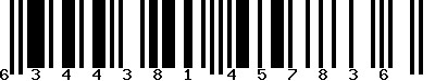 EAN-13 : 6344381457836