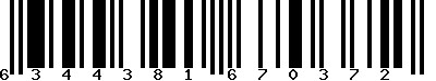 EAN-13 : 6344381670372