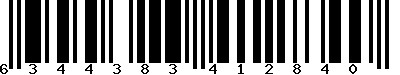 EAN-13 : 6344383412840
