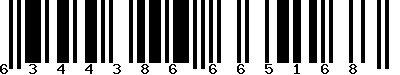 EAN-13 : 6344386665168