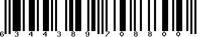 EAN-13 : 6344389708800