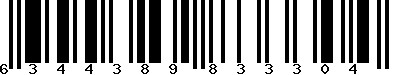 EAN-13 : 6344389833304