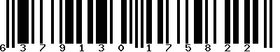 EAN-13 : 6379130175822