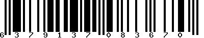 EAN-13 : 6379137083670