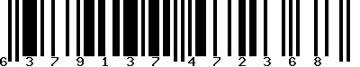 EAN-13 : 6379137472368