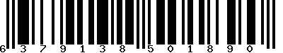 EAN-13 : 6379138501890