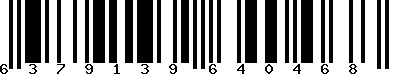 EAN-13 : 6379139640468