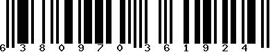 EAN-13 : 6380970361924