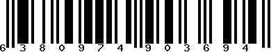 EAN-13 : 6380974903694