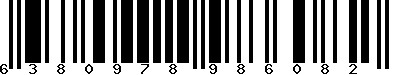 EAN-13 : 6380978986082