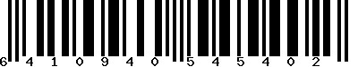 EAN-13 : 6410940545402