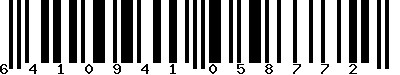 EAN-13 : 6410941058772