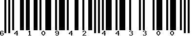 EAN-13 : 6410942443300