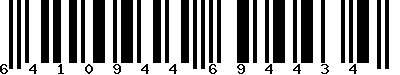 EAN-13 : 6410944694434