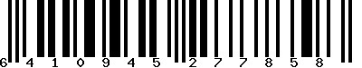 EAN-13 : 6410945277858