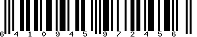 EAN-13 : 6410945972456