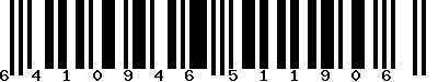 EAN-13 : 6410946511906