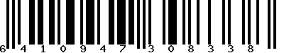 EAN-13 : 6410947308338