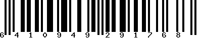 EAN-13 : 6410949291768