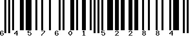 EAN-13 : 6457601522884