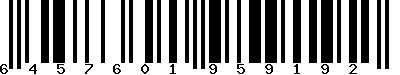 EAN-13 : 6457601959192