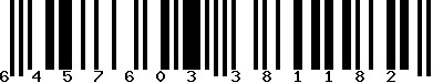 EAN-13 : 6457603381182
