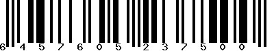EAN-13 : 6457605237500