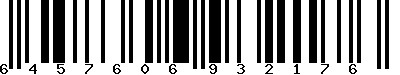 EAN-13 : 6457606932176