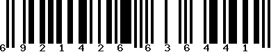 EAN-13 : 6921426636441