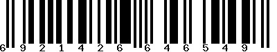 EAN-13 : 6921426646549