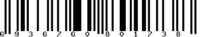 EAN-13 : 6936760801738