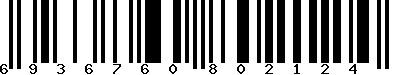 EAN-13 : 6936760802124