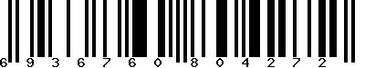 EAN-13 : 6936760804272