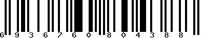 EAN-13 : 6936760804388