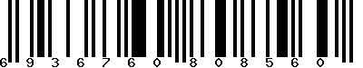 EAN-13 : 6936760808560