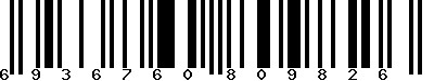 EAN-13 : 6936760809826