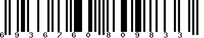 EAN-13 : 6936760809833