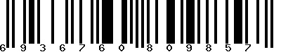 EAN-13 : 6936760809857