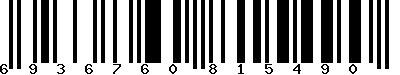 EAN-13 : 6936760815490