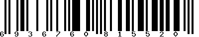 EAN-13 : 6936760815520