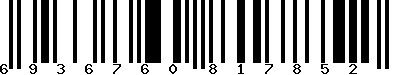 EAN-13 : 6936760817852