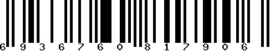 EAN-13 : 6936760817906